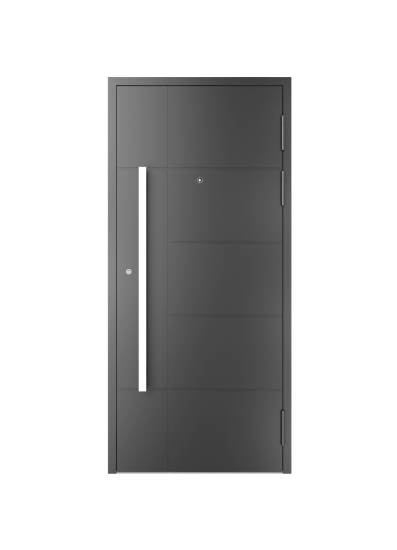 Haustür schwarz